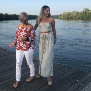 Abercrombie Matching set/ jumpsuit